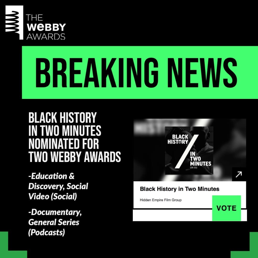 AONE Webby Award Nominations