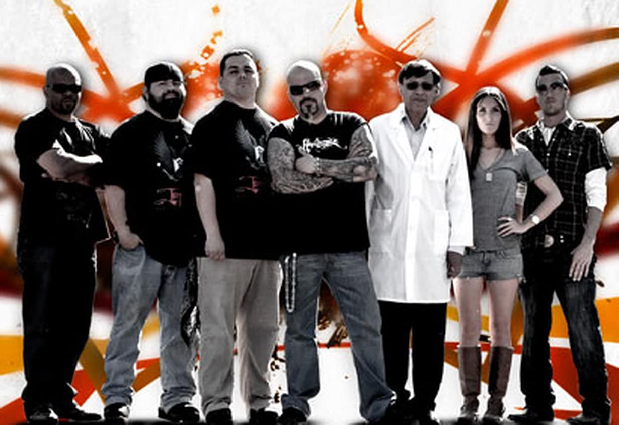 The cast of the TLC series Paint Misbehavin', 2009